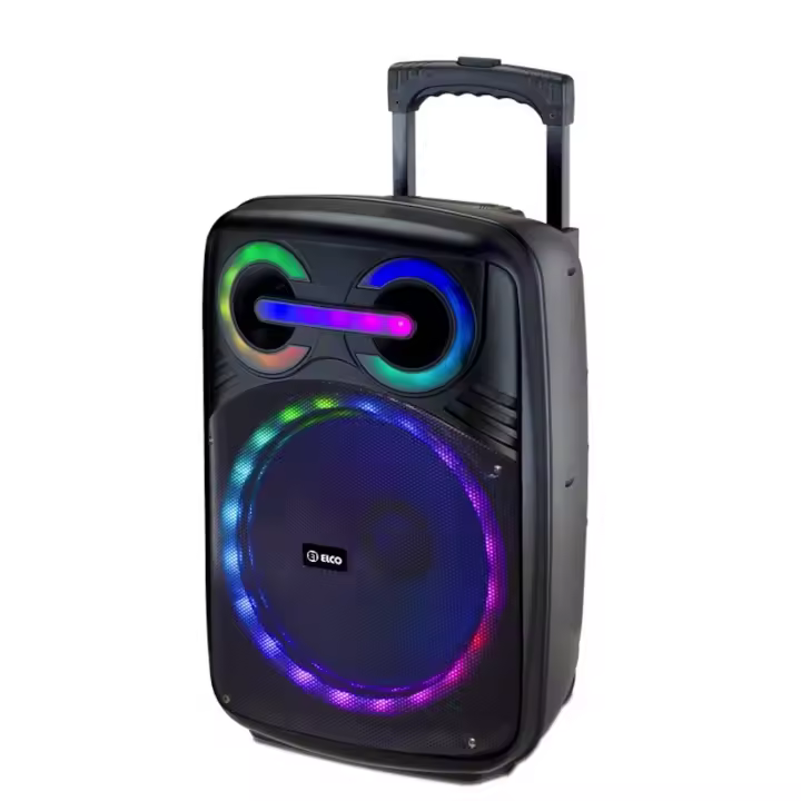 Altavoz Trolley ELCO PDT-1523, con Efectos y Bateria, 15" 80W - 1