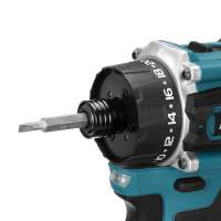 Destornillador Eléctrico Sin Cable De 1/4 Pulgada Con Torque De 280N.m Para Batería Makita 18V Herramienta Eléctrica Drillpro Para DIY En El Hogar - details 8