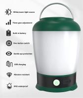Lámpara De Camping Portátil Recargable 3 Colores Dimmer Luz De Tenda Impermeable Para Pesca Y Emergencias Fuente De Luz LED - details 5