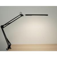 Lámpara de escritorio LED con brazo oscilante ajustable Negra - details 3