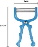 2 Pieces Facial Hair Remover 3 Row Handheld Spring Beauty Epilator Tool Beauty Tools - details 0