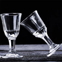 6pcs Vaso De Licor 10ml Pequeño Vaso De Vidrio Transparente Para Bebidas Copa De Vino Dispensador De Esencias Para Fiesta - details 3