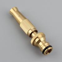 Pistola De Agua De Latón Con Conector Rápido Para Jardín Regulador De Presión Directo Sprinkler Ajustable Herramienta De Jardinería - details 2