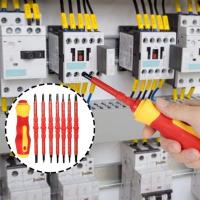 Kit De Herramientas Para Eléctricos 15pcs 1000V Con Destornilladores Aislados Y Bits Magnéticos De Fijación Phillips Pozidriv Torx - details 3