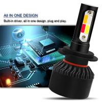 2pcs Bombillas LED De Faros Para Coche 4Colores H1 H4 H7 H8 H9 H11 9005/HB3 9006/HB4 9012/HIR2 Alta Luminosidad Para Neblina Universal 6500K 50W - details 6