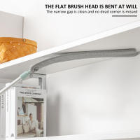 Cepillo De Limpieza Para Muebles Con Mango Extensible Y 2 Cubiertas De Microfibra Herramienta De Limpieza Para Bajo Muebles Gap Dust Cleaner - details 18