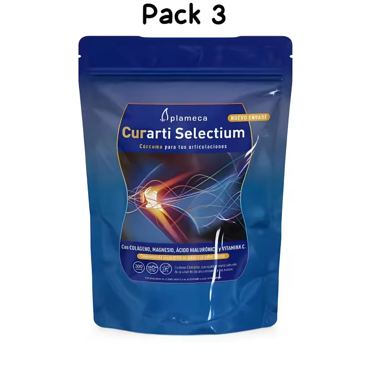 Plameca pack 3 curarti selectium. Apoyo para tus articulaciones. La unidad sale a 19 - 1