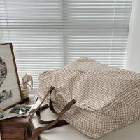 Bolsa De Mano Para Bebé Y Madres Organizador Impermeable De Lona Con Cierre De Cremallera Gran Tamaño Estilo Tote Bag Para Guardar Ropa De Cuna Y Artículos Infantiles - details 7