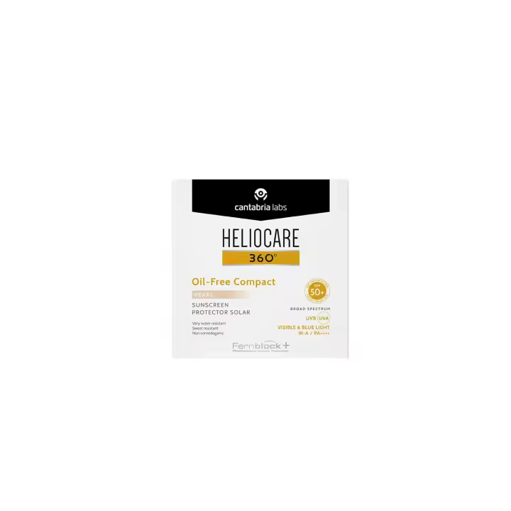 HELIOCARE 360º SPF 50 OIL-FREE COMPACT PROTECTOR SOLAR 10 g COLOR PEARL - 1
