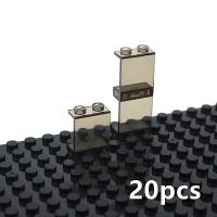 20Pcs Bloques De Construcción DIY Transparentes 1x2x2 Ventanas Marco De Pared Ciudad Edificios Gruesos Juguetes Para Niños De 6 a 12 Años - details 2