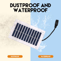 Cargador Solar Portátil 1PC Con Salida USB Para Uso Exterior Viajes Y Camping Carga paraLinterna Y Ventilador - details 3