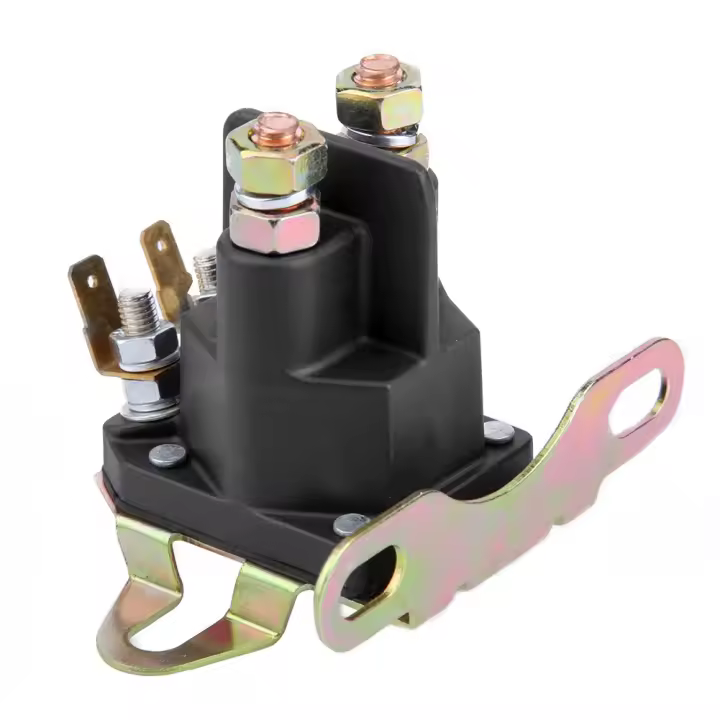 Relé De Arranque De 4 Poles Para Motor BRIGGS STRATTON Jardinera Motores Accesorios Electrónicos De Batería 12V Tamaño 75x65x55mm - 1