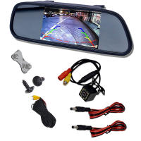 Monitor De Coche 5 Pulgadas TFT LCD Resolución HD800*480 Con 2 Entradas De Video Y Cámara De Retrovisión Opcional Pantalla De Espejo Para Parqueo - details 7