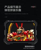 Bloques De Construcción Mecánica Creativa De Guerero Chino Antiguo Mecha De Ciudad DIY Juguete Decorativo Para Niños Regalo - details 8