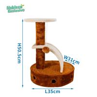 LILI HOME Rascador para Gatitos - Desde Pequeño hasta Grande disponibles en una variedad de modelos y tamaños. Diseñados para satisfacer las necesidades naturales de rascado y juego de los gatos, estos rascadores son tanto funcionales como divertidos. - details 17