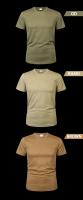 Camiseta Táctica Para Hombre MEGER Marca Camisa De Cuello Redondo Sólida Manga Corta Transpirable Secado Rápido Casual - details 3