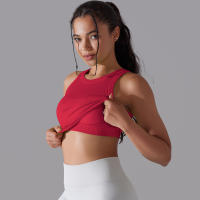 Sujetador Deportivo De 2 Niveles Para Mujer Sexy Yoga Alta Soporte Impacto Deporte Ropa Interior Correr Secado Rápido Top Deporte Gimnasio Con Almohadillas - details 14