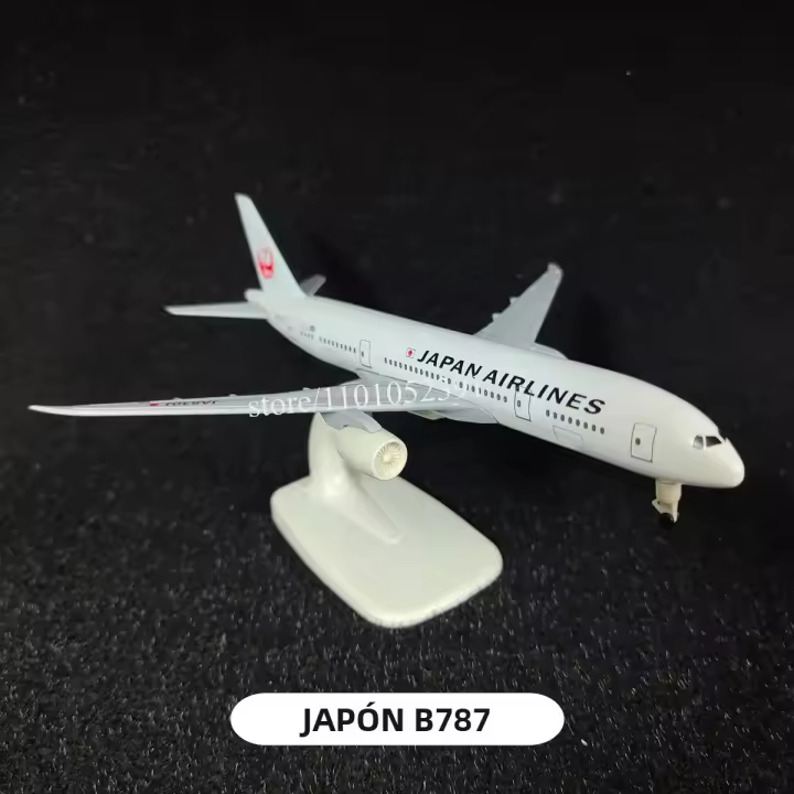 Replica De Avión De Metal a Escala 1:250 Modelo De Aviación Miniatura Japón Airline B787 Juguetes Para Niños Y Coleccionistas - 1