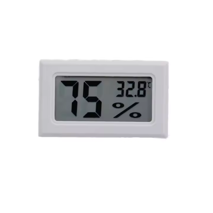 10 Pcs Mini Termómetro Digital Sensor De Temperatura Y Humedad Medidor De Ambiente Interior Conveniente Para El Hogar - 1