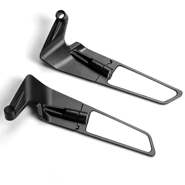 Espejo Lateral Universal Para Motocicleta Compatible Con Yamaha MT-07 MT07 MT03 MT-03 Aluminio CNC Accesorios De Espejos - 1