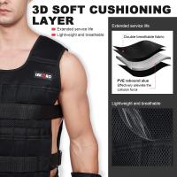 Chaleco De Entrenamiento De Fitness Ajustable a 20kg Bolsa Vacia Para Correr Y Ejercicios De Fortalecimiento De Manos Y Pies Ropa De Entrenamiento Físico - details 2