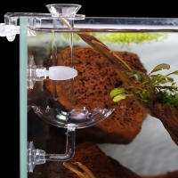 Tanque De Acuario Transparente Alimentador De Peces Y Camarones Círculo De Alimento De Vidrio Fleeting Para Sujeción En La Base - details 19