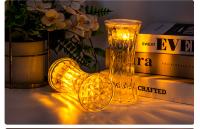 Lámpara De Noche LED Cristal Diamante Transparente En Acrílico Para Dormitorio Lámpara De Lectura De Mesa Iluminación De Ambiente - details 2
