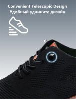 Zapatos Casuales Para Hombre Ligeros Y Transpirables Malla Respirable Comodidad Para Conducir Zapatos De Moda Slip-On Al Aire Libre Talla Verdadera Relleno De Algodón Suela De Goma - details 8