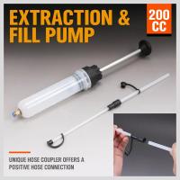 Pump Extractor De Aceite De Desperdicio HORUSDY 200cc Con Succión Manual Bomba De Combustible Para Transferencia De Coche Nuevo - details 3