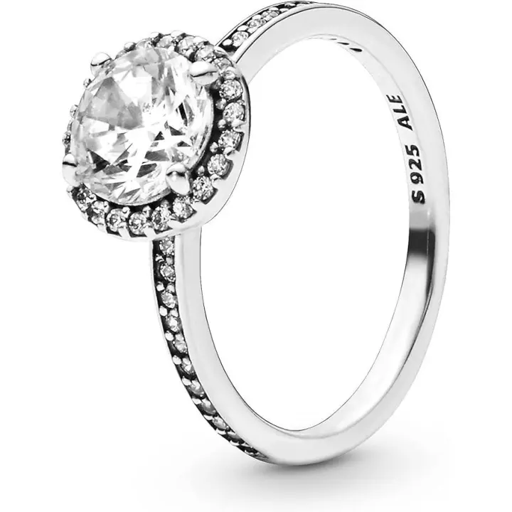 Anillo en plata de ley Elegancia Clásica, Ref: 196250CZ - 1