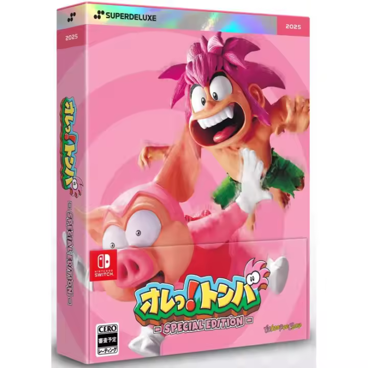 TOMBA TOMBI SUPERDELUXE JAP SWITCH - 1