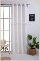 Cortina de Jacquard poliéster con estampado de ramitas.150x260cm,decoracion del hogar,oficina. - details 1