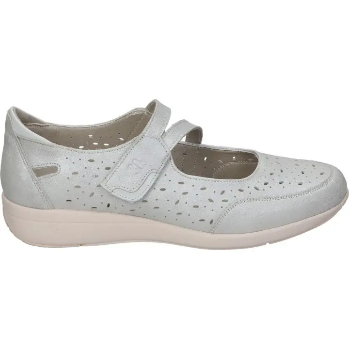 TREINTA´S | Zapatos TREINTA´S para mujer 4108 zapatillas para señora abiertas color plata - 1