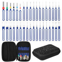 Kit De Herramientas Para Eliminación De Terminales De Conector Eléctrico 36Pcs Herramienta De Eliminación De Pines Opcional Para Cable De Automóvil Material De Acero Inoxidable - details 0