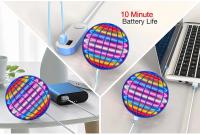 Juguete Interactivo Mini UFO LED Controlado Por Mano Volador 360° Rotativo Boomerang Spinner Para Niños Regalo Divertido - details 2