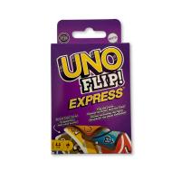 Mattel -  UNO Flip! Express - El Clásico Juego de Cartas con un giro Inesperado. Reversibles. Versión Express. Ideal viaje. - details 0