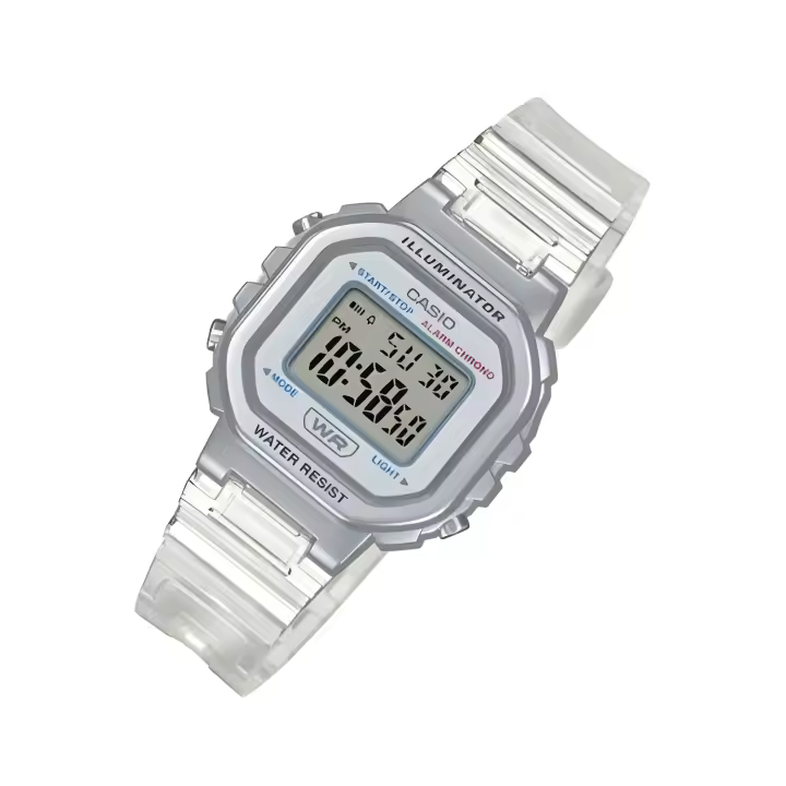 Reloj mujer digital vintage Casio LA-20WHS-7A luz led alarma cronómetro - 1