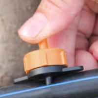 100pcs Emisores De Rociador Compensadores De Presión Para Riego Por Drip En Jardín Y Césped Ajustable 2L/4L/8L Sprinklers De Jardín - details 6