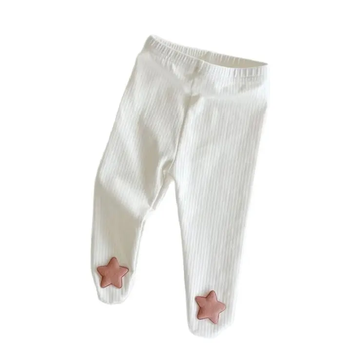 Nuevos Calzoncillos Para Bebé De Otoño Con Estrella 3D Lindo Y Versátil De Algodón Para Niñas De 0 a 3 Años - 1