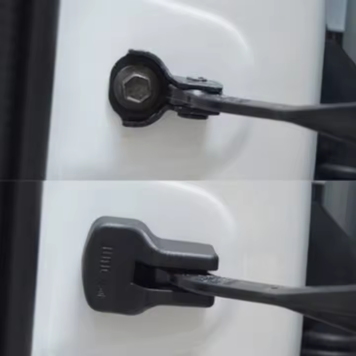Etiquetas De Limitación De Puerta Impermeables Y Antióxido Para Mazda 3 6 CX5 CX7 CX30 CX9 BM BK Accesorios Internos De Coche - 1