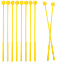 10pcs Palos De Batería Para Lengüeta Niños Performance En Escenario Palos De Marimba De Plástico Para Percusión Instrumentos Musicales Principiantes - details 7