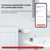 Sensor De Temperatura Y Humedad Inteligente Tuya Con Pantalla LCD Termómetro Higrómetro Mini Control Remoto Por App Para El Hogar - details 7