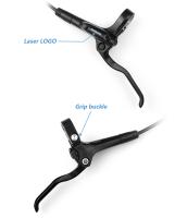 Frenos De Disco Hydraulicos Shimano MT200 Para Bicicleta De Montaña Y Carretera Manillar De Acero 3 Dedos Freno Frontal Y Trasero - details 4