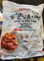 Super económico, Pack de 2(2*500g) A+HOSAN Coreano Teokboki Pastel de Arroz cortado en cilindros KOREAN CHOPPED RICE CAKE - details 0