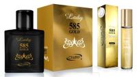 PACK 585 LADY GOLD (130ML)-----EAU DE PARFUM 585 LADY GOLD 100ML Y EAU DE PARFUM 585 LADY GOLD 30ML -----30ML PERFECTO PARA EL BOLSO ---MARCA CHATLER---FRAGANCIA DURADERA, DURACIÓN 8 HORAS--- PERFUME VEGANO - details 0