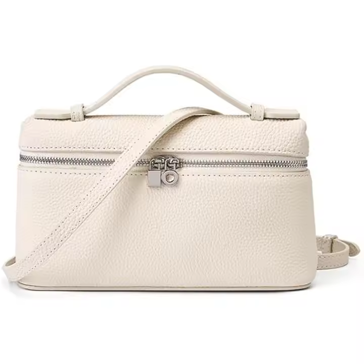 Bolso bandolerapara mujer L19, bolso de mano de piel con asa superior, bolso de hombro de diseñador, bolso de lujo silencioso y moderno - 1