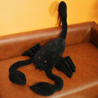 Grande Escorpión Negro De Peluche Realista Juguetes Simulación Animal Muñeco Regalo Para Navidad Cumpleaños Creativo Y Original Para Todas Las Edades - details 7