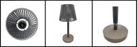 Lámpara de Mesa -  Base de Madera - Casquillo E27 - KALIX - details 1