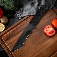 Cuchillo De Cocina Multipropósito Acero Inoxidable Mango De Cuerda BBQ Cuchillo De Carne Y Pescado Para Preparación De Alimentos - details 12