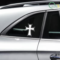 Pegatinas Creativas De Cruz De Hierro Para Coche Resistente Al Agua Y Arrugas Adhesivas Para Refrigerador Accesorios De Coche - details 1